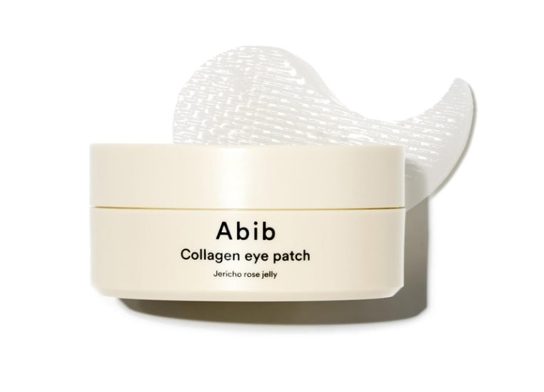 Abib Патчі для шкіри навколо очей з колагеном, кофеїном та пептидами, 60 шт. – Abib Collagen Eye Patch Jerico Rose Jelly
