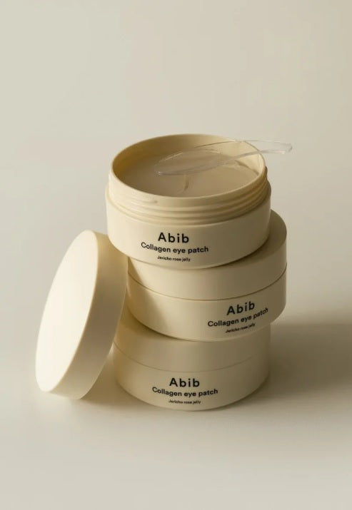 Abib Патчі для шкіри навколо очей з колагеном, кофеїном та пептидами, 60 шт. – Abib Collagen Eye Patch Jerico Rose Jelly