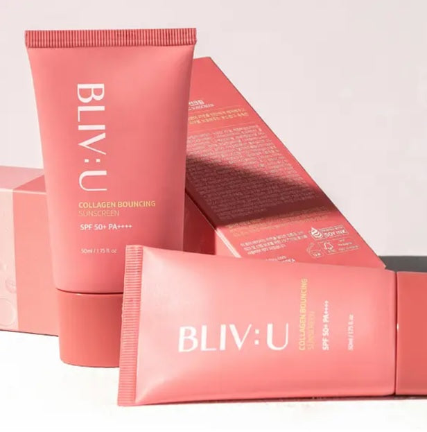 BLIV:U Сонцезахисний крем з колагеном, 50 мл - BLIV:U COLLAGEN BOUNCING SUNSCREEN