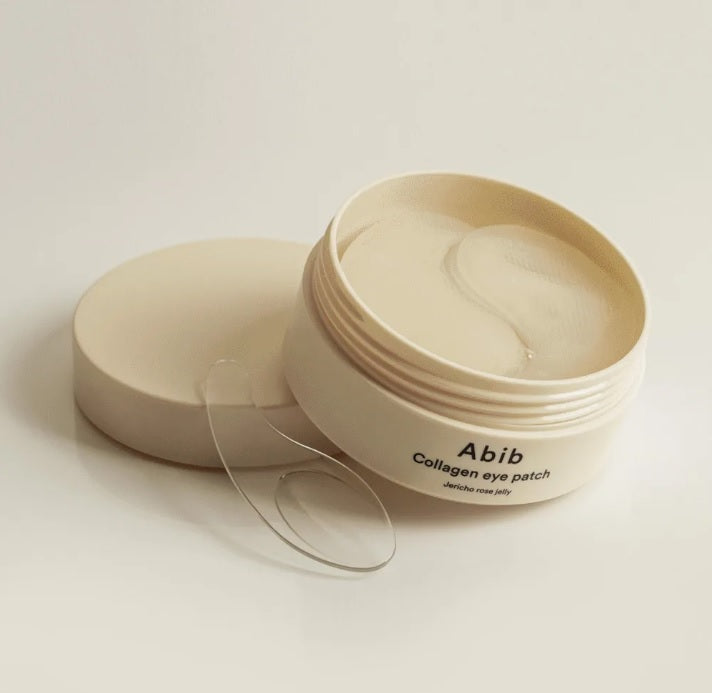 Abib Патчі для шкіри навколо очей з колагеном, кофеїном та пептидами, 60 шт. – Abib Collagen Eye Patch Jerico Rose Jelly