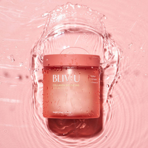 BLIV:U Зволожувальні тонер-педи з колагеном - BLIV:U Collagen Bouncing Serum Pads