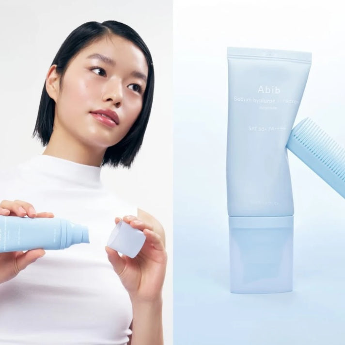 Abib Сонцезахисний крем з гіалуроновою кислотою, 50 мл - Abib Sedum Hyaluron Sunscreen Watery Tube SPF50+/PA++++