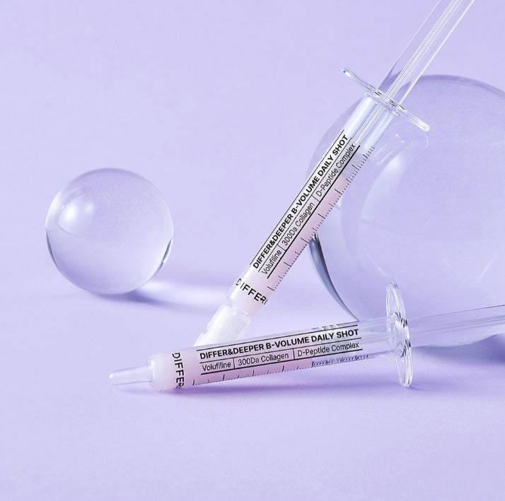 Differ & Deeper Омолоджувальна ампульна сироватка, 2,5 мл/2 шт. – Differ & Deeper B-Volume Daily Shot (starter pack)