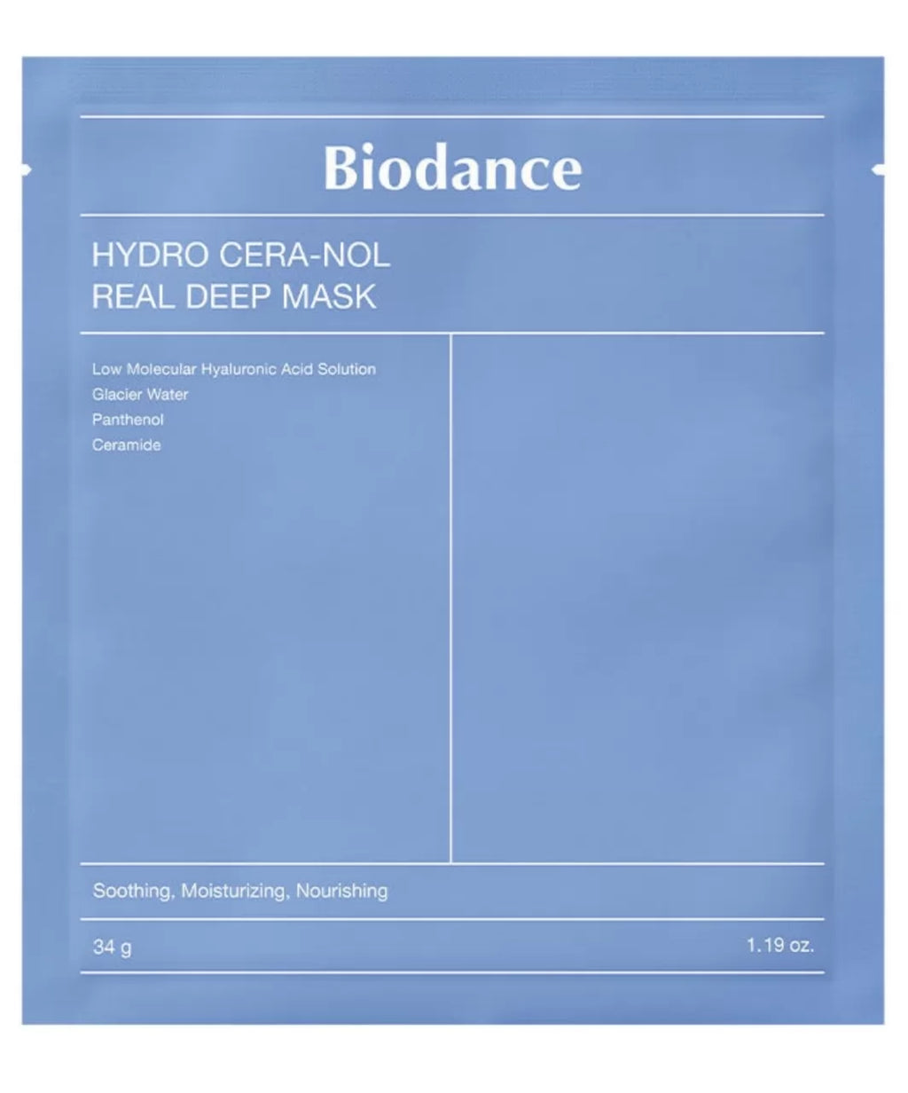 Biodance Нічна гідрогелева маска з керамідами - Biodance Hydro Cera-nol Real Deep Mask