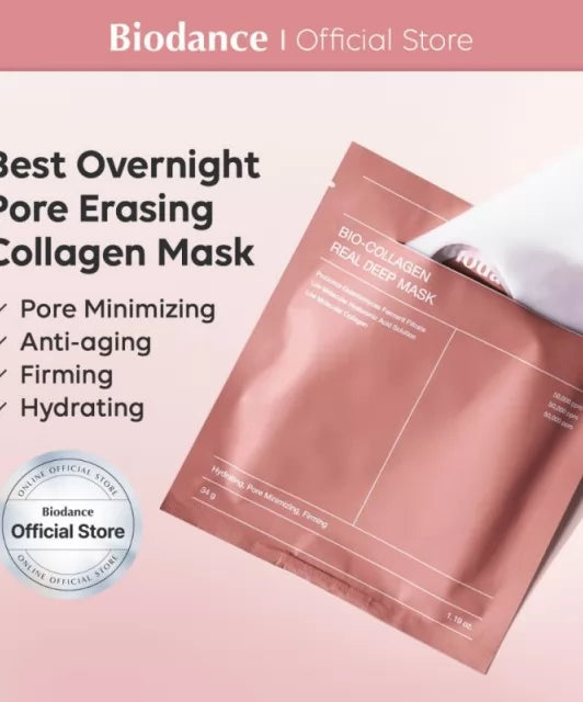 Biodance Гідрогелева маска з колагеном та ферментами -Biodance Real Collagen Deep Mask