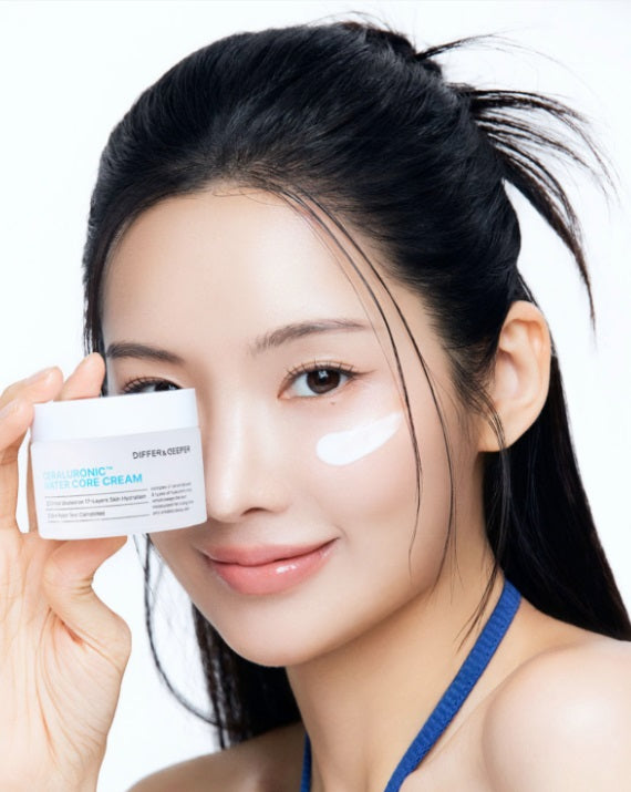 Differ & Deeper Зволожувальний крем для обличчя з церамідами та гіалуроновою кислотою, 50 г – Differ & Deeper Ceraluronic Core Cream