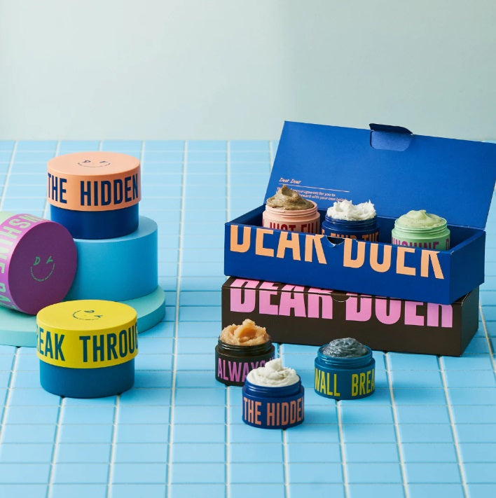 Dear Doer Набір скрабів для тіла, 3 шт. х 37 мл – Dear Doer 3 Main Body Scrub Set (mini size)