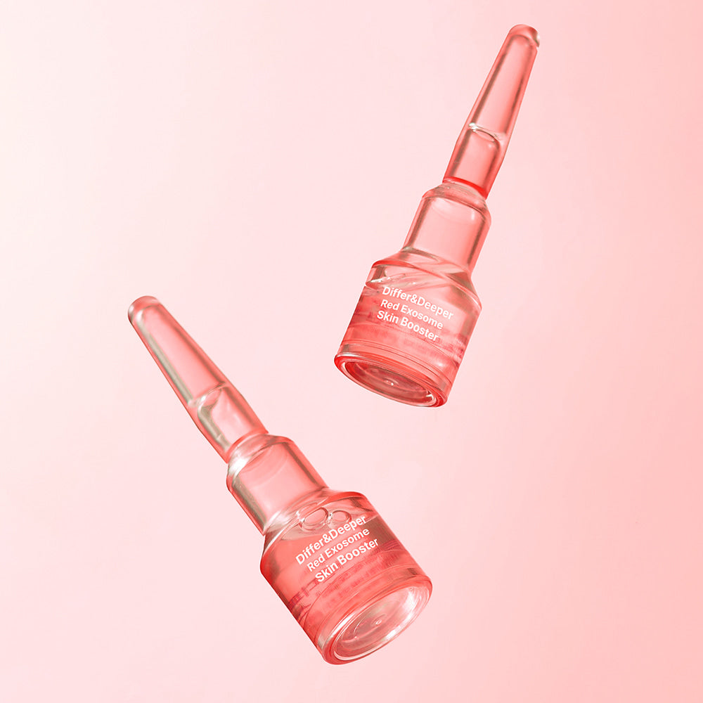 Differ & Deeper Інтенсивний омолоджувальний бустер з екзосомами, 2 мл/5 шт. – Differ & Deeper Red Exosome Skin Booster (starter pack)