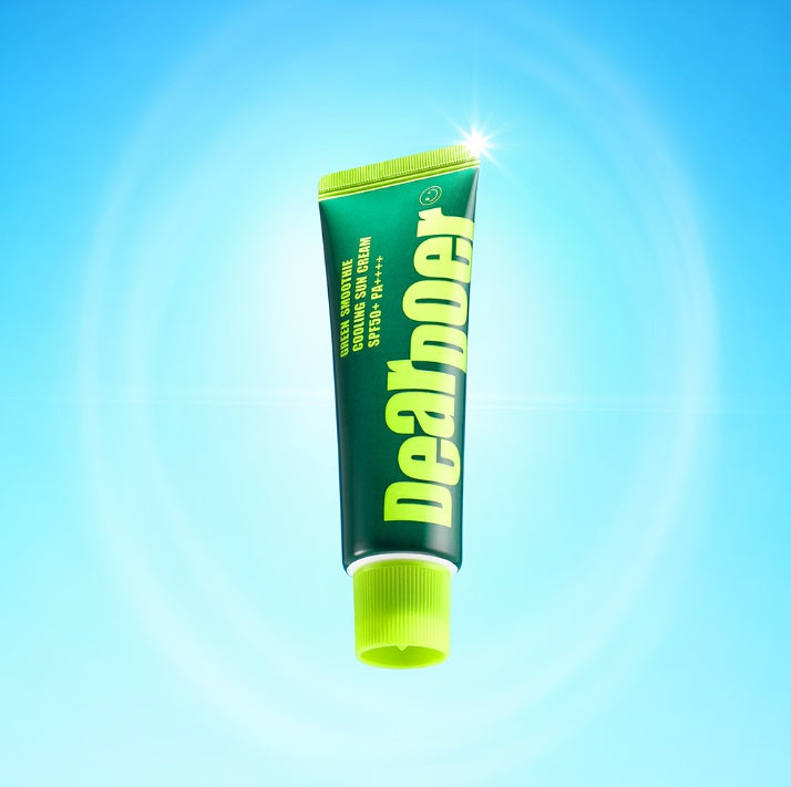 Dear Doer Сонцезахисний крем для обличчя, 50 мл – Dear Doer Green Smoothie Cooling Sun Cream SPF50+ PA++++