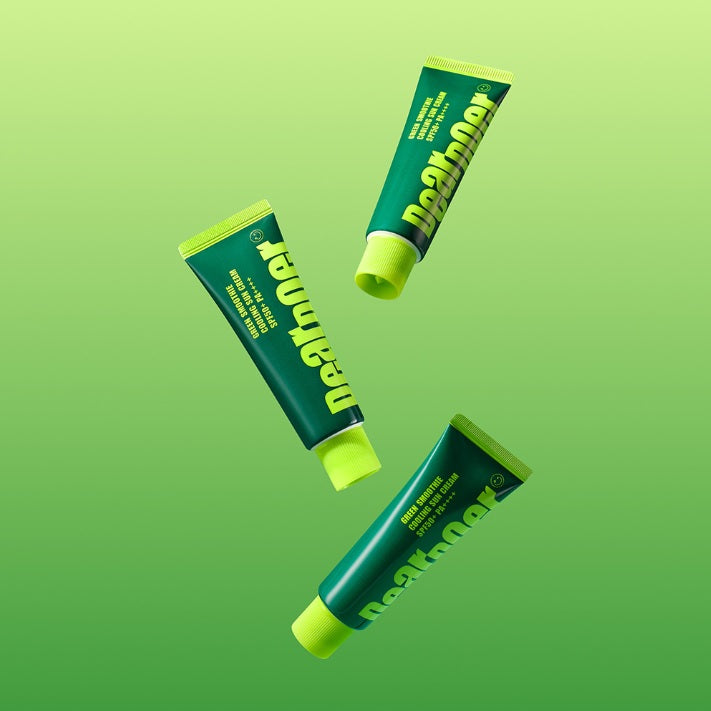 Dear Doer Сонцезахисний крем для обличчя, 50 мл – Dear Doer Green Smoothie Cooling Sun Cream SPF50+ PA++++