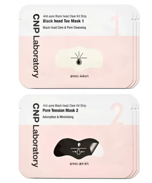 CNP Laboratory Засіб проти чорних точок - CNP Laboratory Anti-Pore Blackhead Kit-Strip 3set