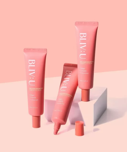 BLIV:U Крем для шкіри навколо очей з колагеном - BLIV:U Collagen Bouncing Firming Eye Cream